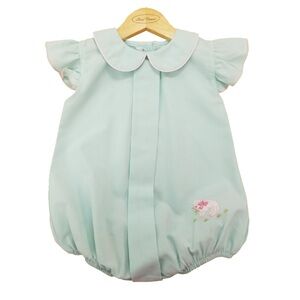 Sweet Dreams - Mint Bubble w/ Embroidered Lamb - Size: 3M